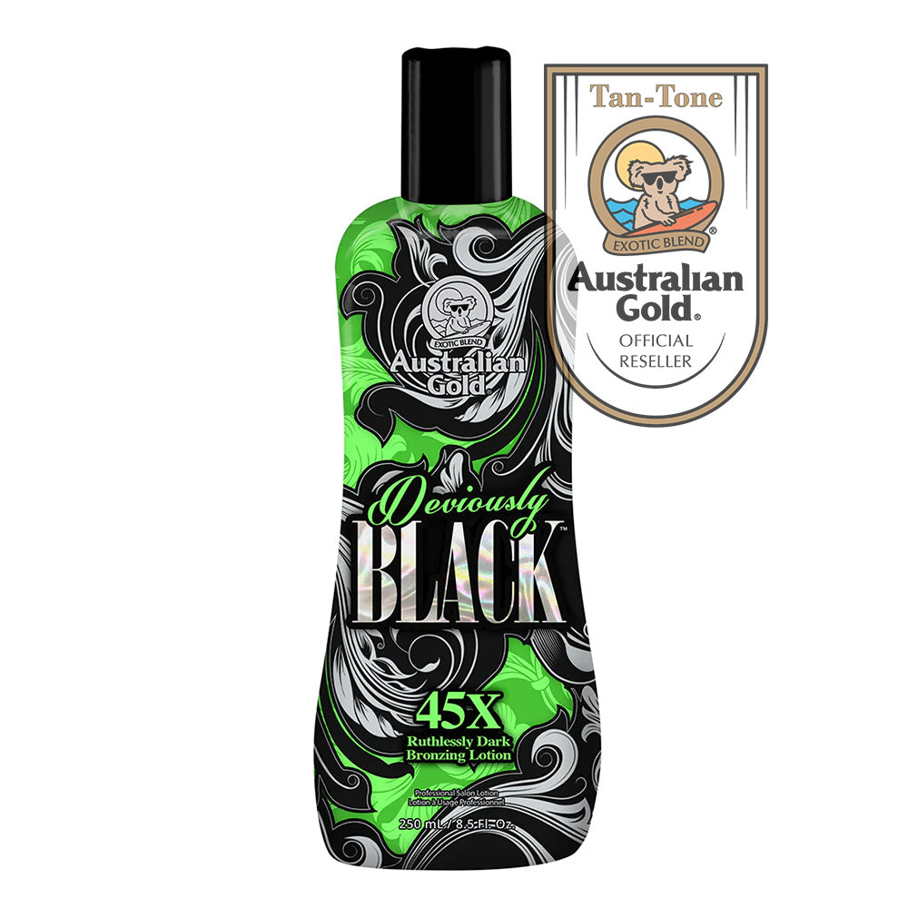 Australian Gold Deviously Black 45x Dark Bronzing Lotion 250ml