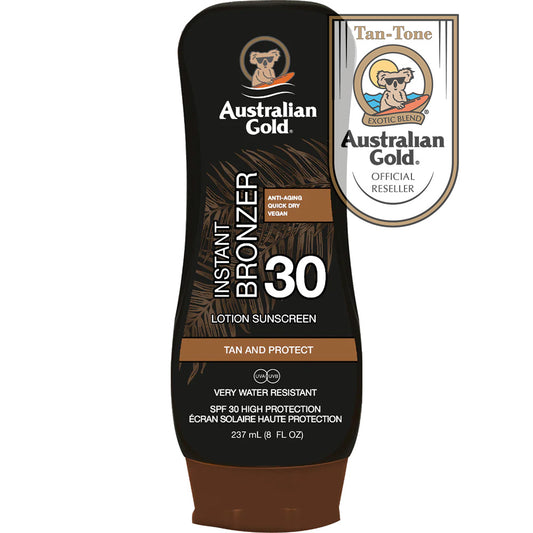 Australian Gold SPF 30 Lotion with Bronzer 237ml