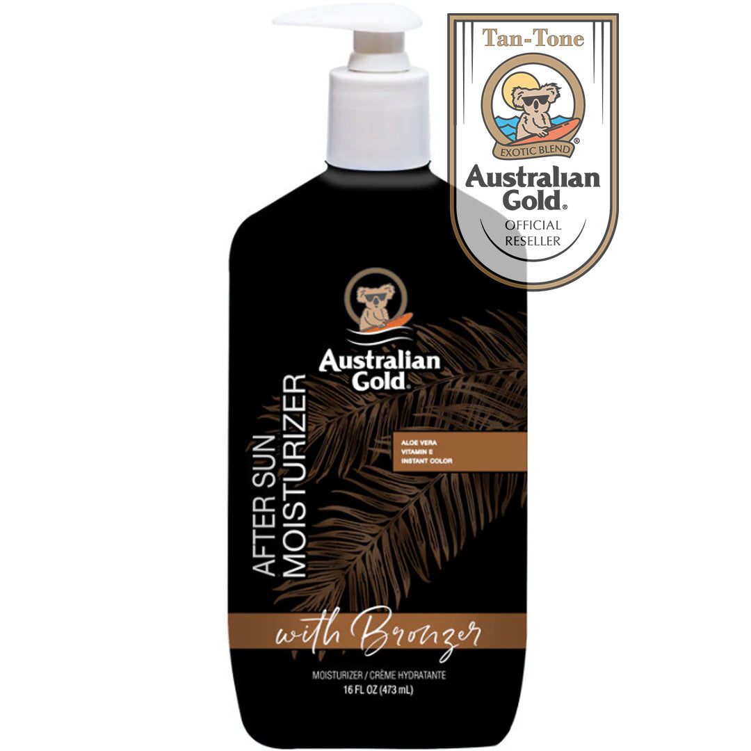 Australian Gold After Sun Moisturiser with Bronzer 473ml