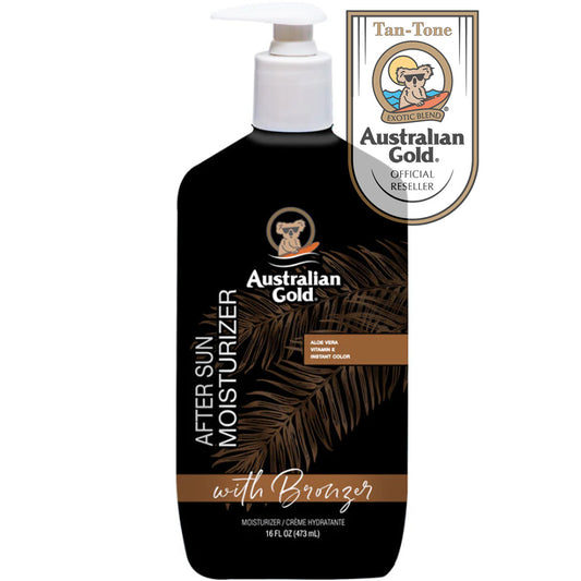 Australian Gold After Sun Moisturiser with Bronzer 473ml
