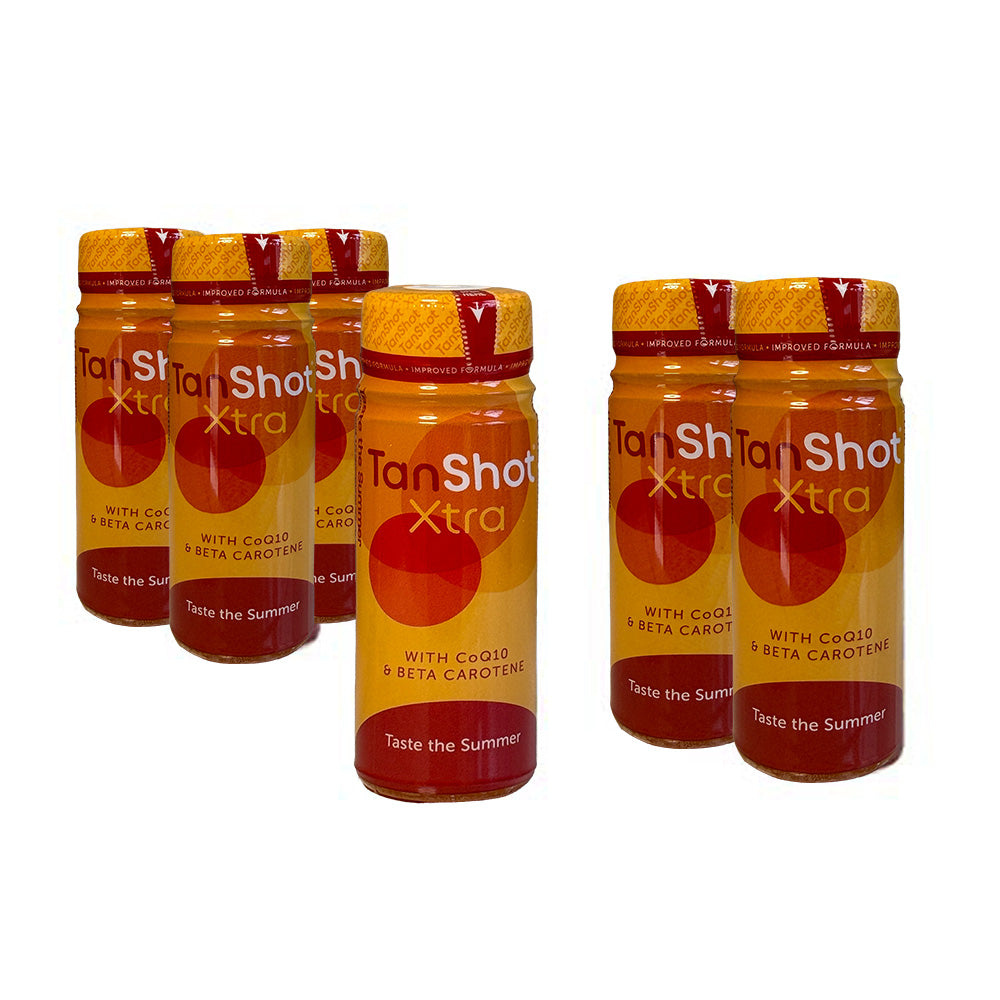 Tanshot Xtra Tanning & Beauty Drink Tanshots (6 bottles)